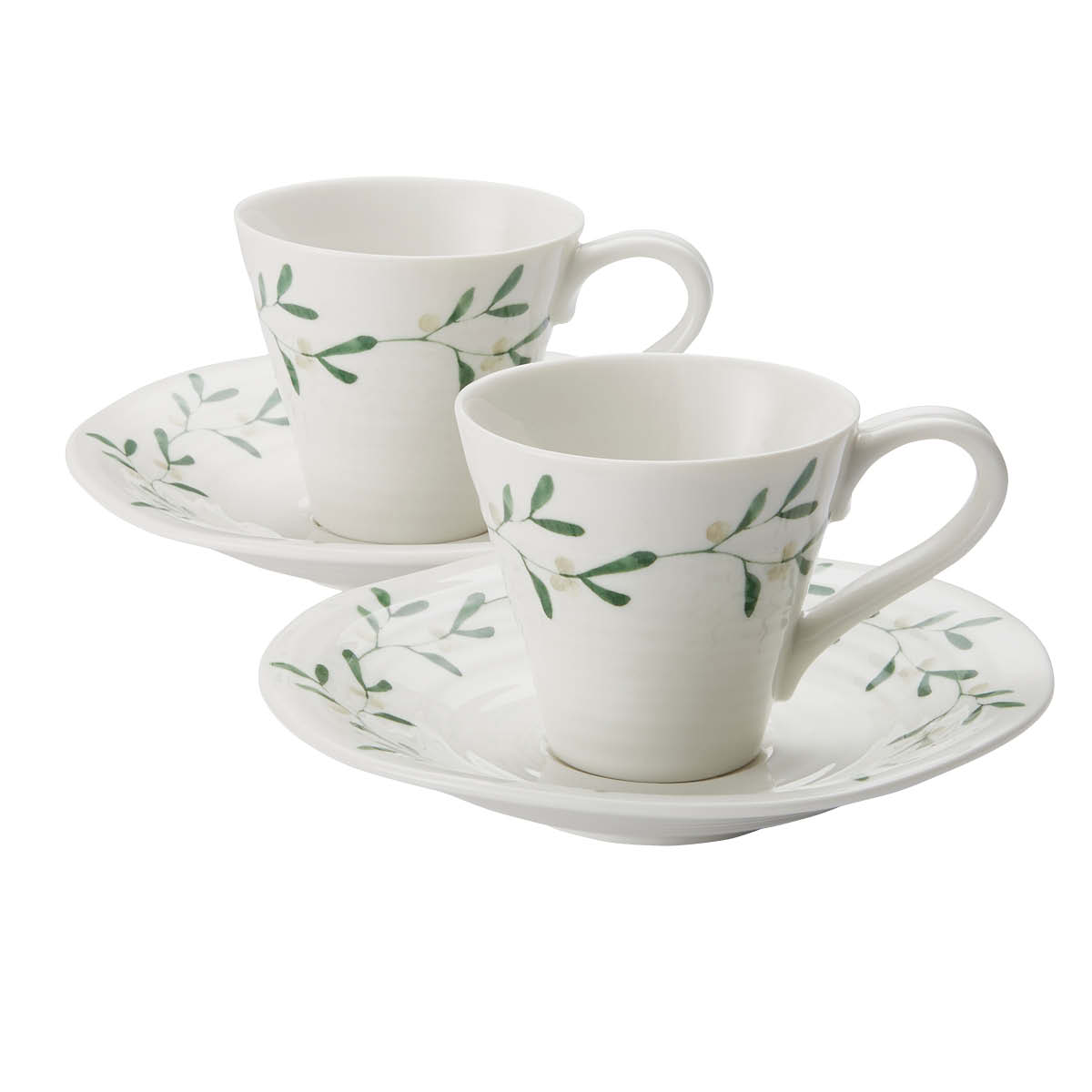 Sophie Conran Mistletoe Espresso Cups Set image number null